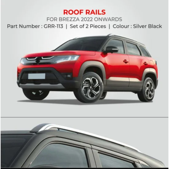 Buy Maruti Suzuki Brezza Roof Rail Car Accessories Online